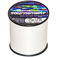 Ultima E5945 Tournament - Sedal ultrarresistente para Pesca de mar- Color Blanco sólido- 0-35 mm - 16-0 LB